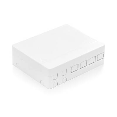 FTTH kutija za 4x SC simplex ili LC duplex  adaptera